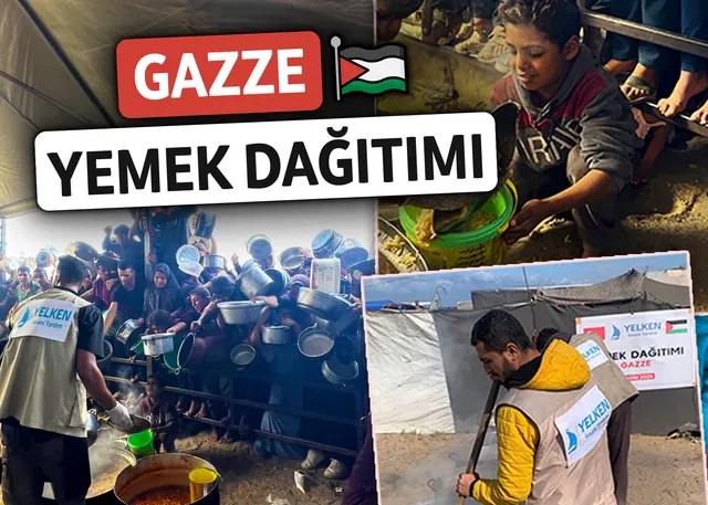 Gazze Sıcak Yemek Dağıtımı